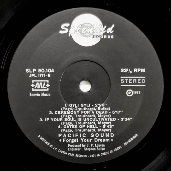 Pacific Sound • Forget Your Dream