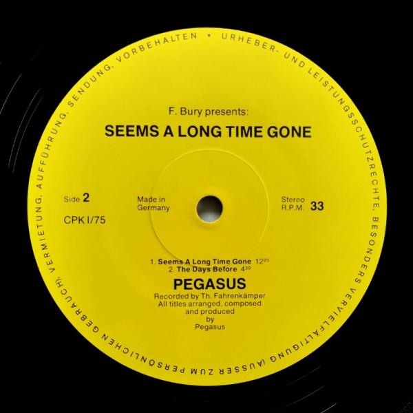 Pegasus • Seems A Long Time