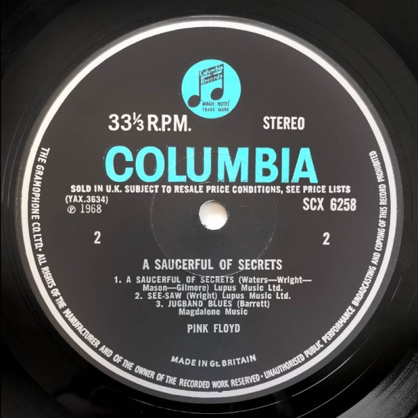 Pink Floyd • A Saucerful Of Secrets