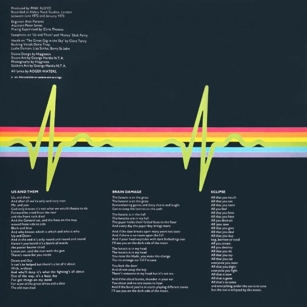 Pink Floyd • Dark Side Of The Moon