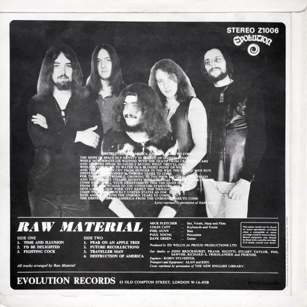 Raw Material • Raw Material