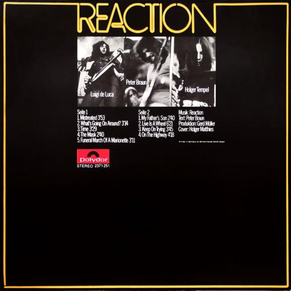 Reaction • Reaction, LP