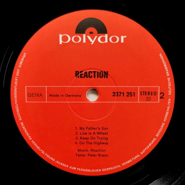 Reaction • Reaction, LP