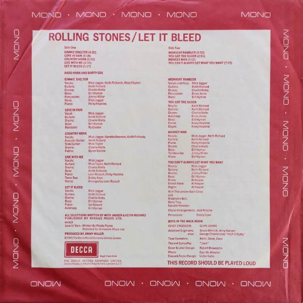 Rolling Stones • Let It Bleed