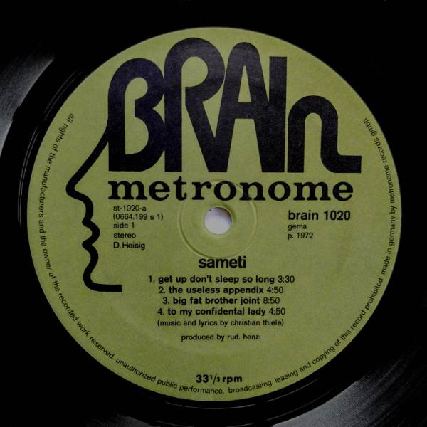 Sameti • Sameti, Brain LP