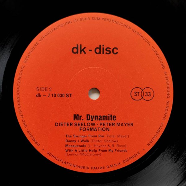 Seelow & Mayer Formation • Mr. Dynamite