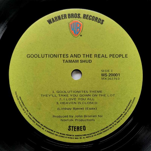 Tamam Shud • Goolutionites And The Real People