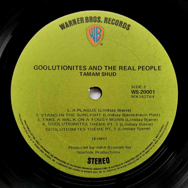 Tamam Shud • Goolutionites And The Real People