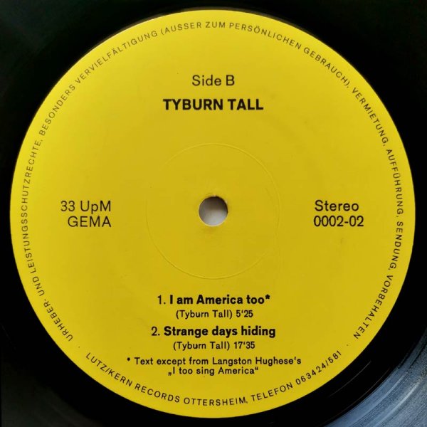 Tyburn Tall • Tyburn Tall