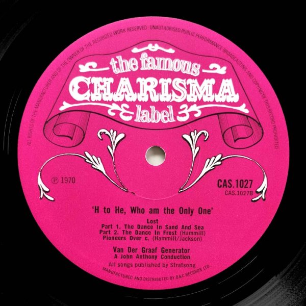 Van Der Graaf Generator • H To He Who Am The Only One