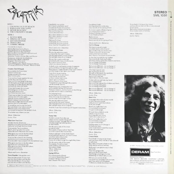 Zakarrias • Zakarrias